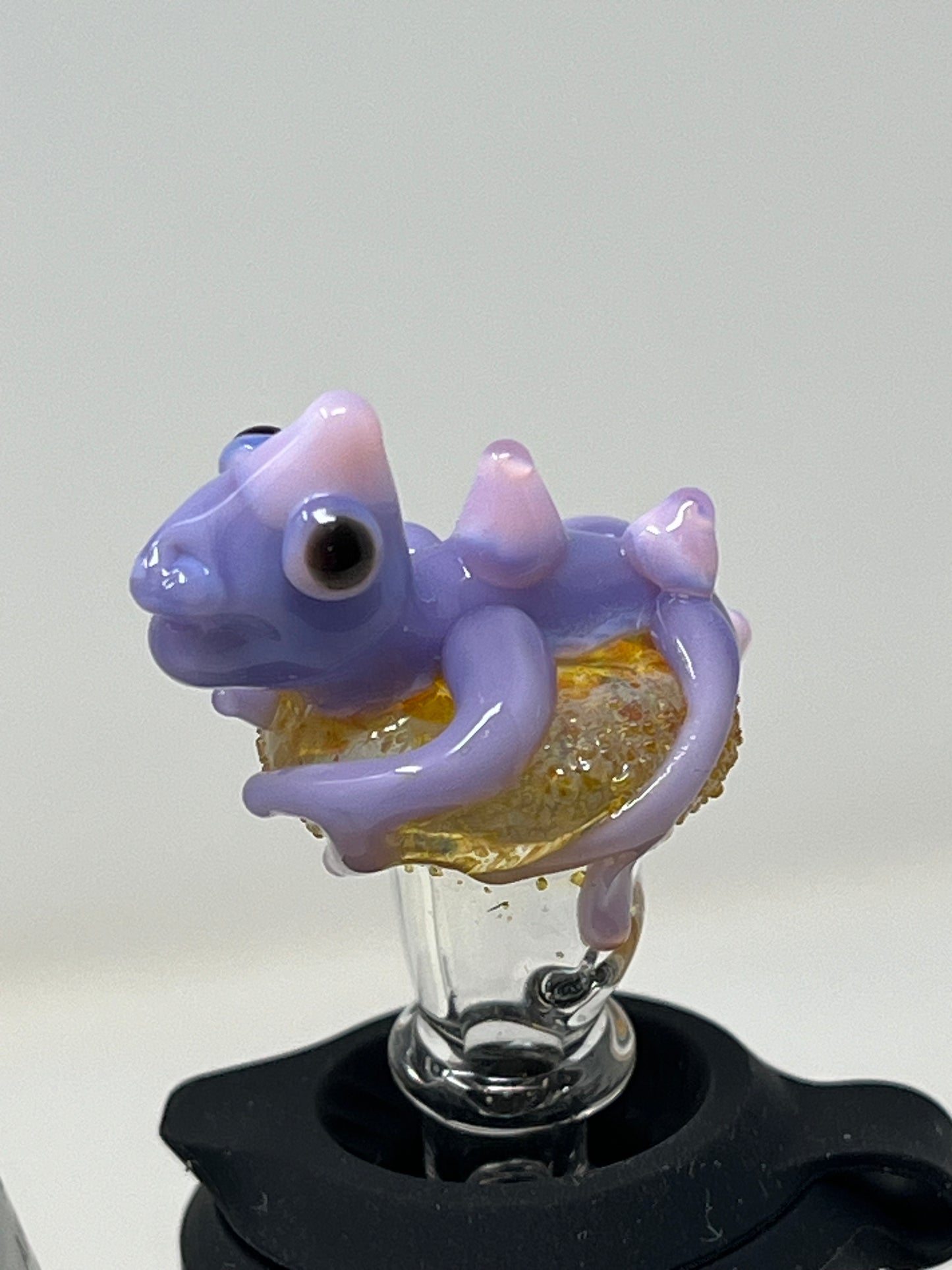 Sara Mac purple lizard joystick