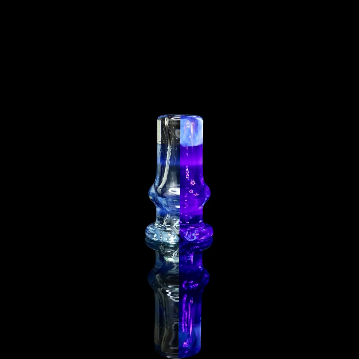 Two Tone Pivot Mouthpiece by Tokr Glass
