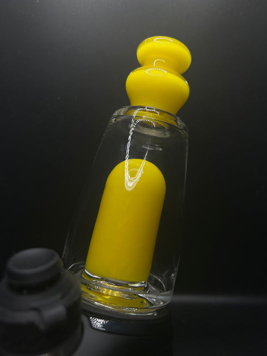 RandohmGlass Puffco 3Hole Perc (Acid Yellow Crayon)
