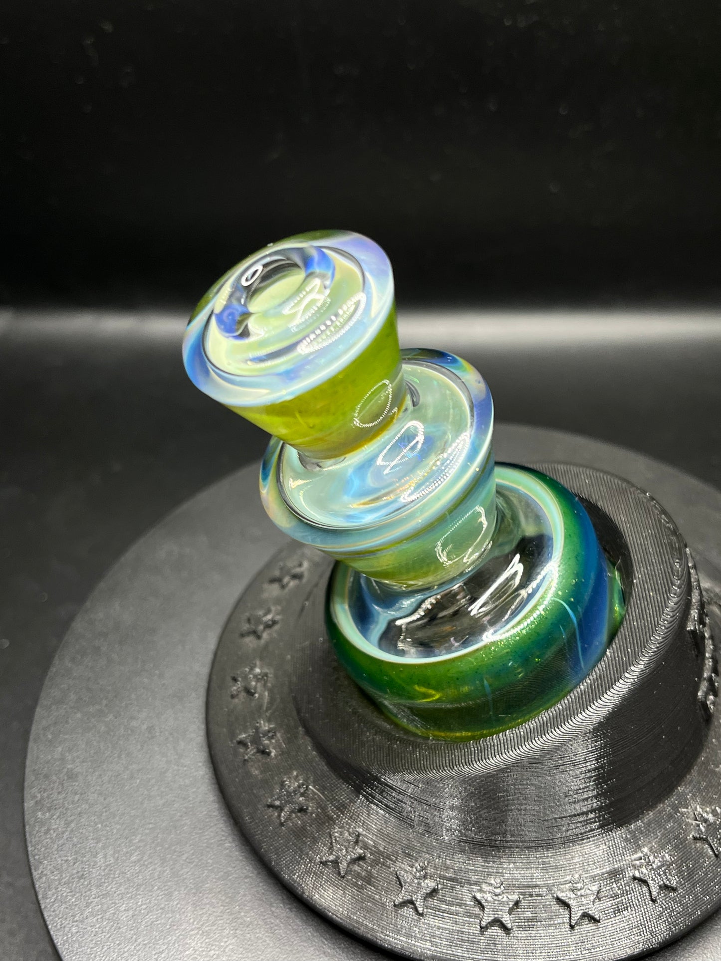 KosherGlass Smeckle North Star Yellow over Europa Star