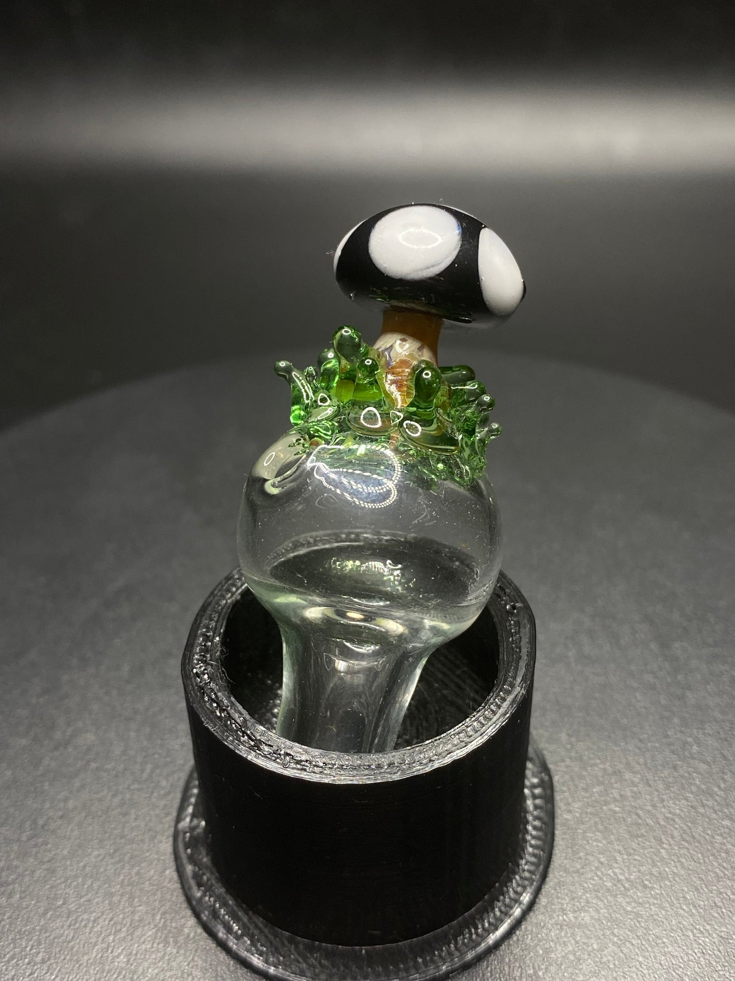 Sara Mac Black Mushroom Bubble Cap