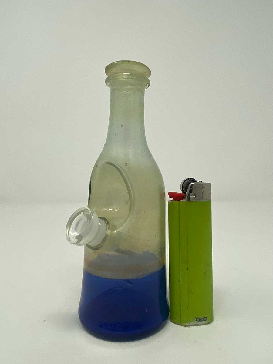 Saki Bottle Rigs made by CostaGlass