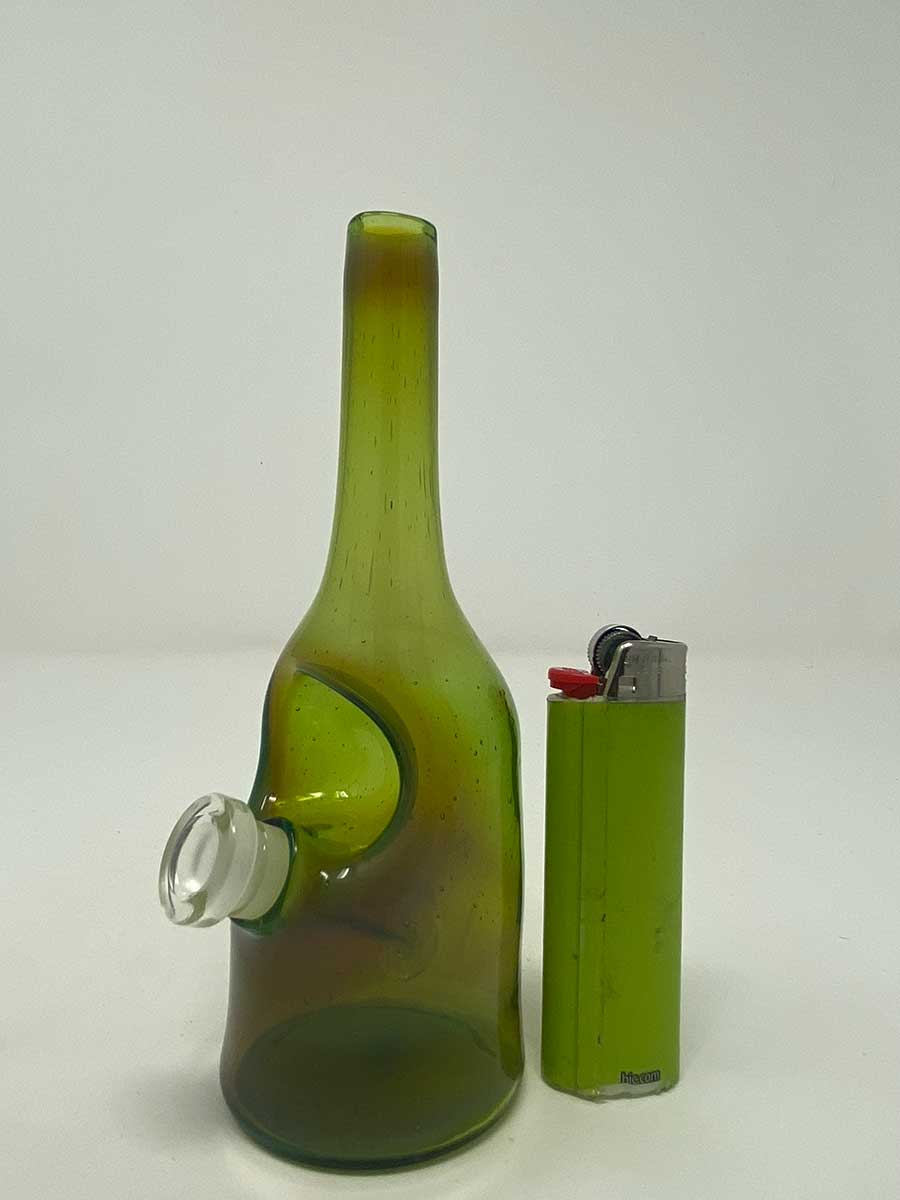 Saki Bottle Rigs made by CostaGlass