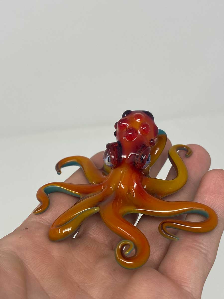 Jahni Glass Octopus Pendant