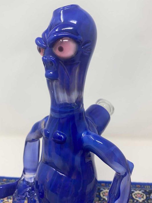 SenOih Glass | Standing Guardian (Blue)