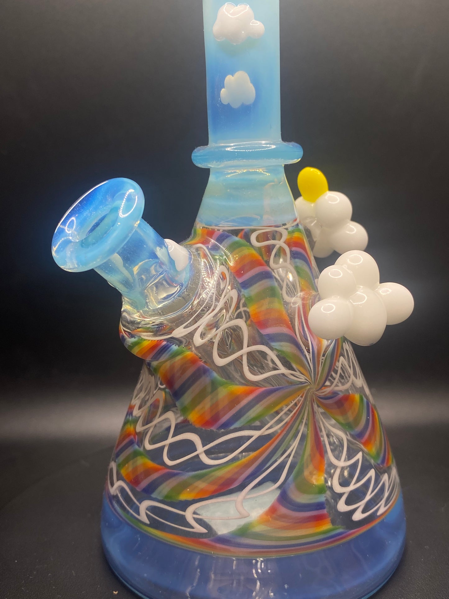 DustStorm Above the Rainbows collab (adventuresinglassblowing)