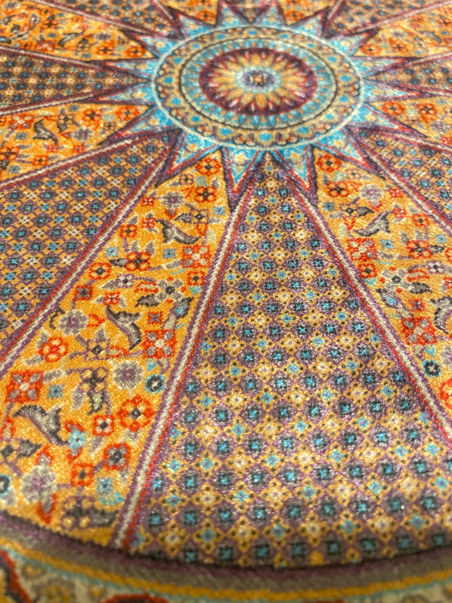 TheDabHali Gold and Purple DabMat
