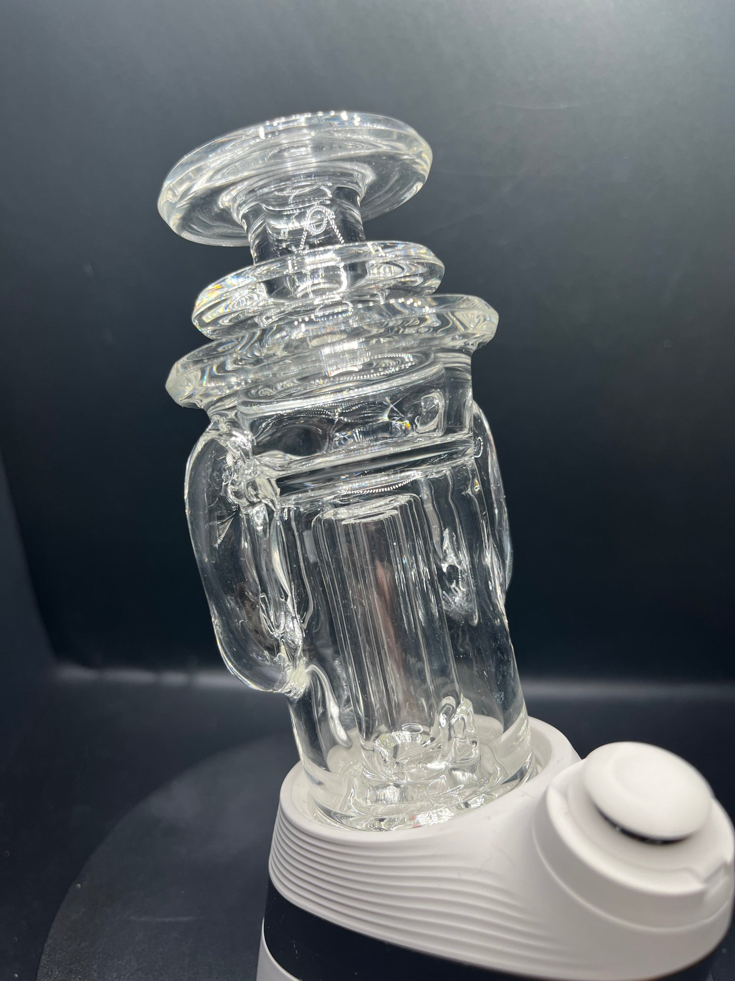 Professor Glass Puffco Gilcycler Clear