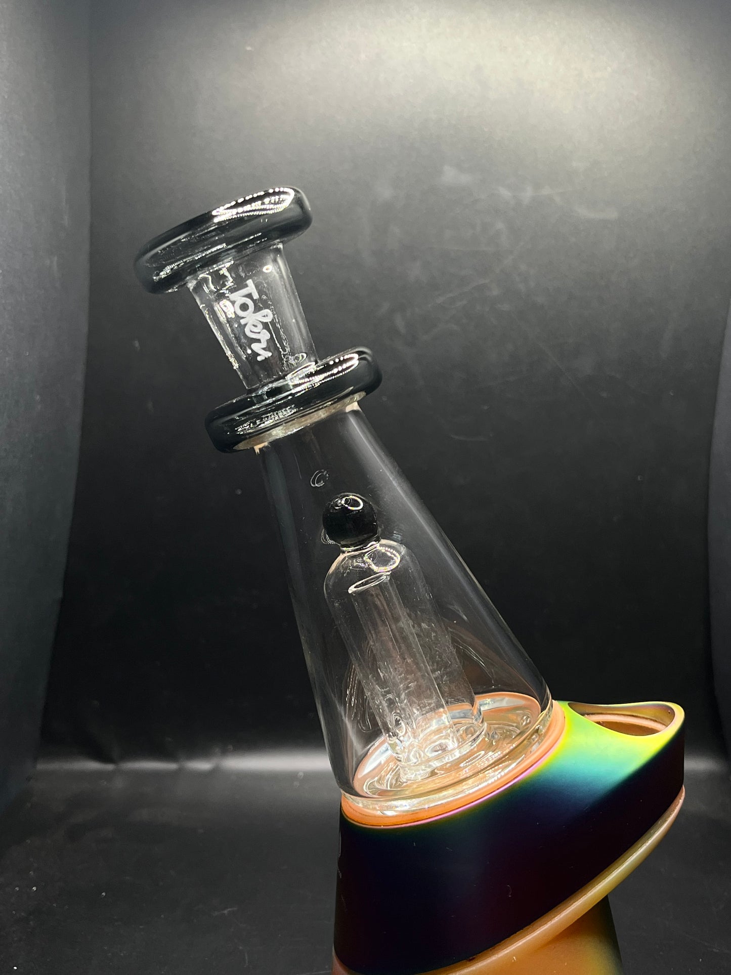 Puffco Top - Triple Accent Cone - by Tokr Glass