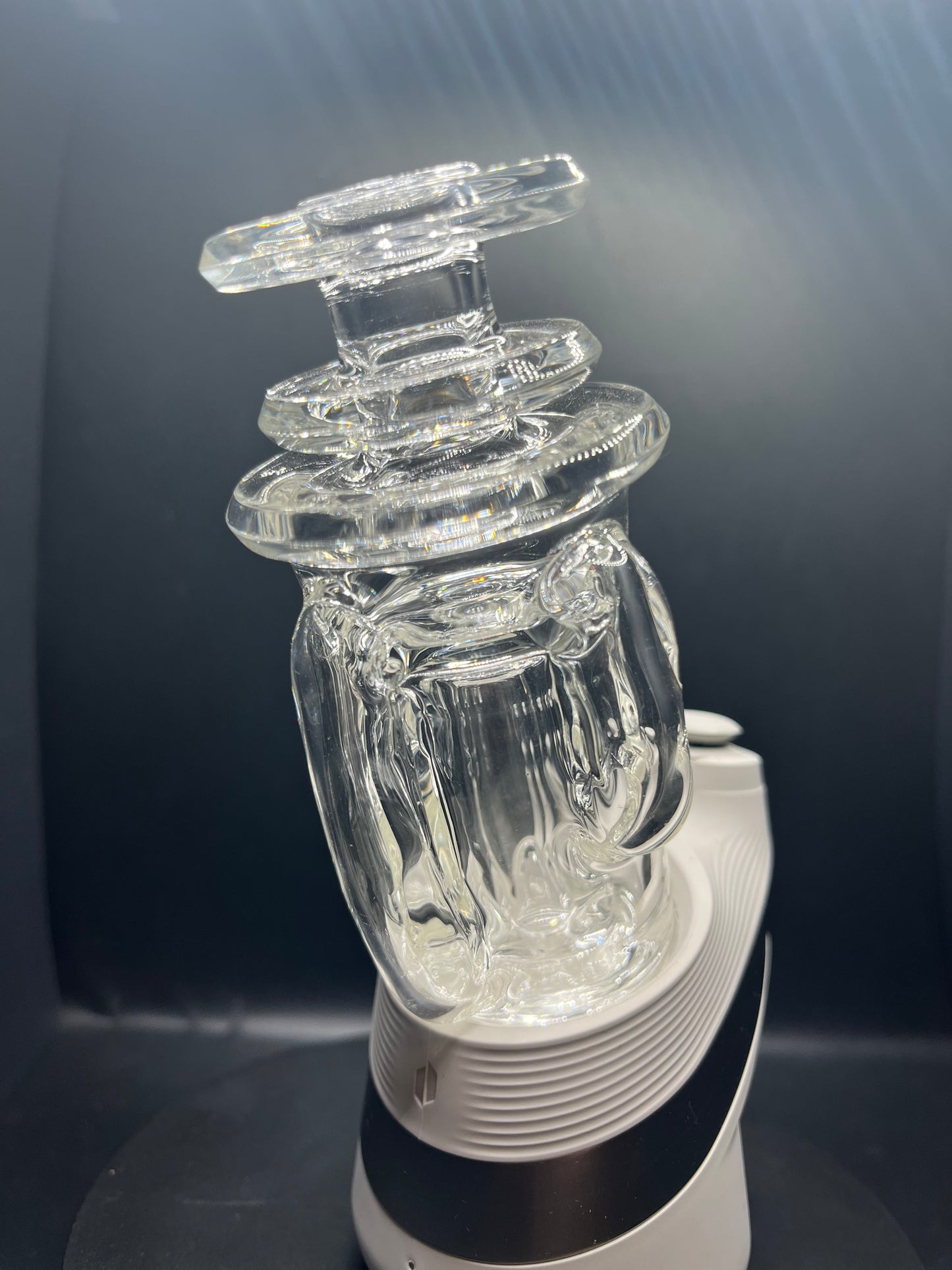 Professor Glass Puffco Gilcycler Clear