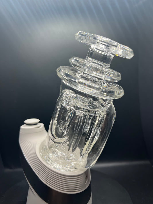 Professor Glass Puffco Gilcycler Clear