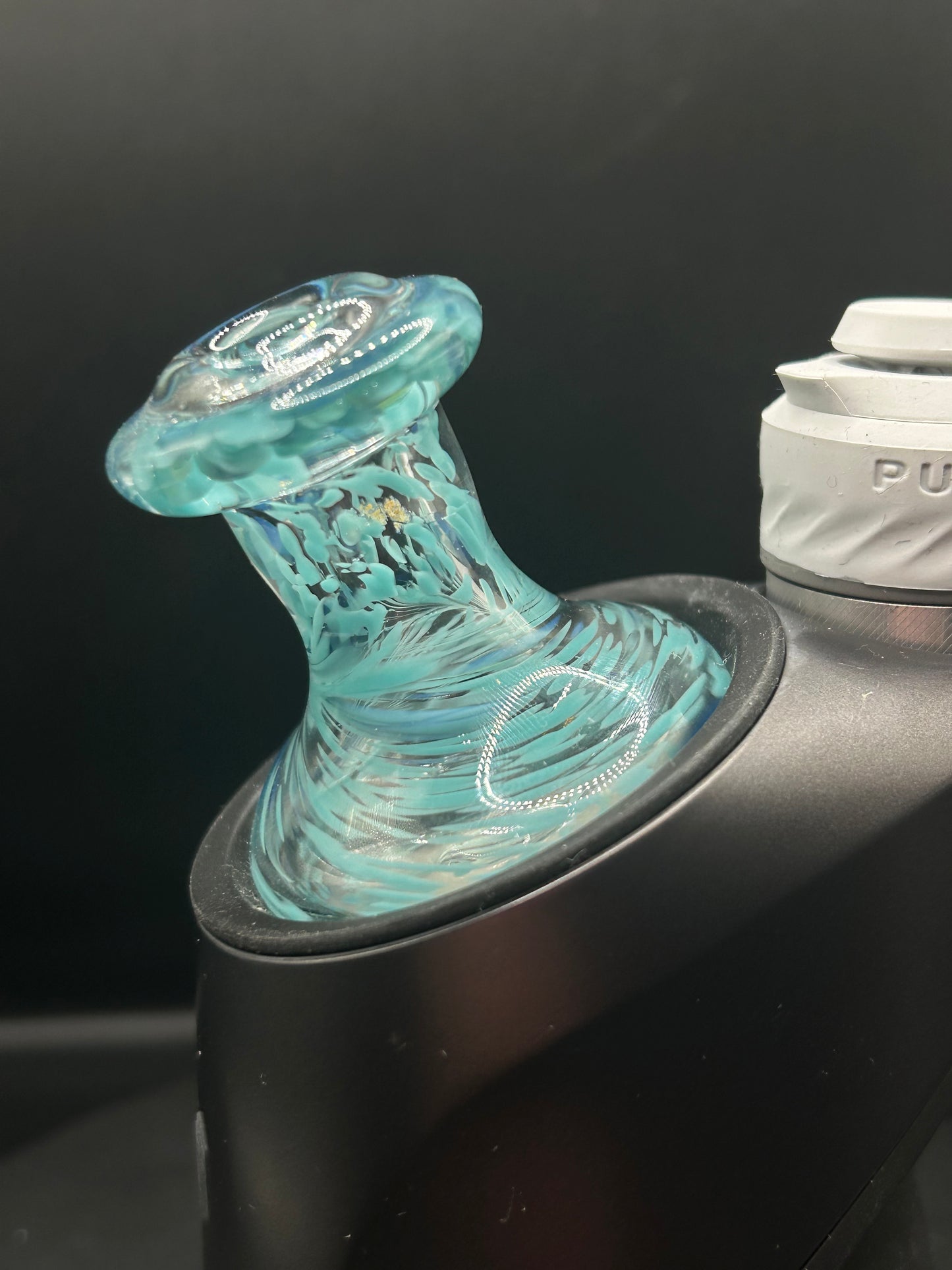 KosherGlass Dry Top (Aqua Azul Frit) (Puffco)