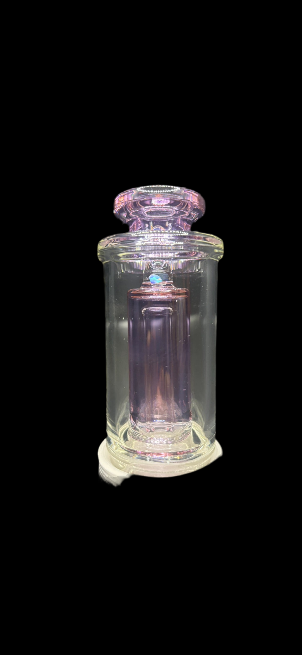 Transparent Purple Chugger for Puffco
