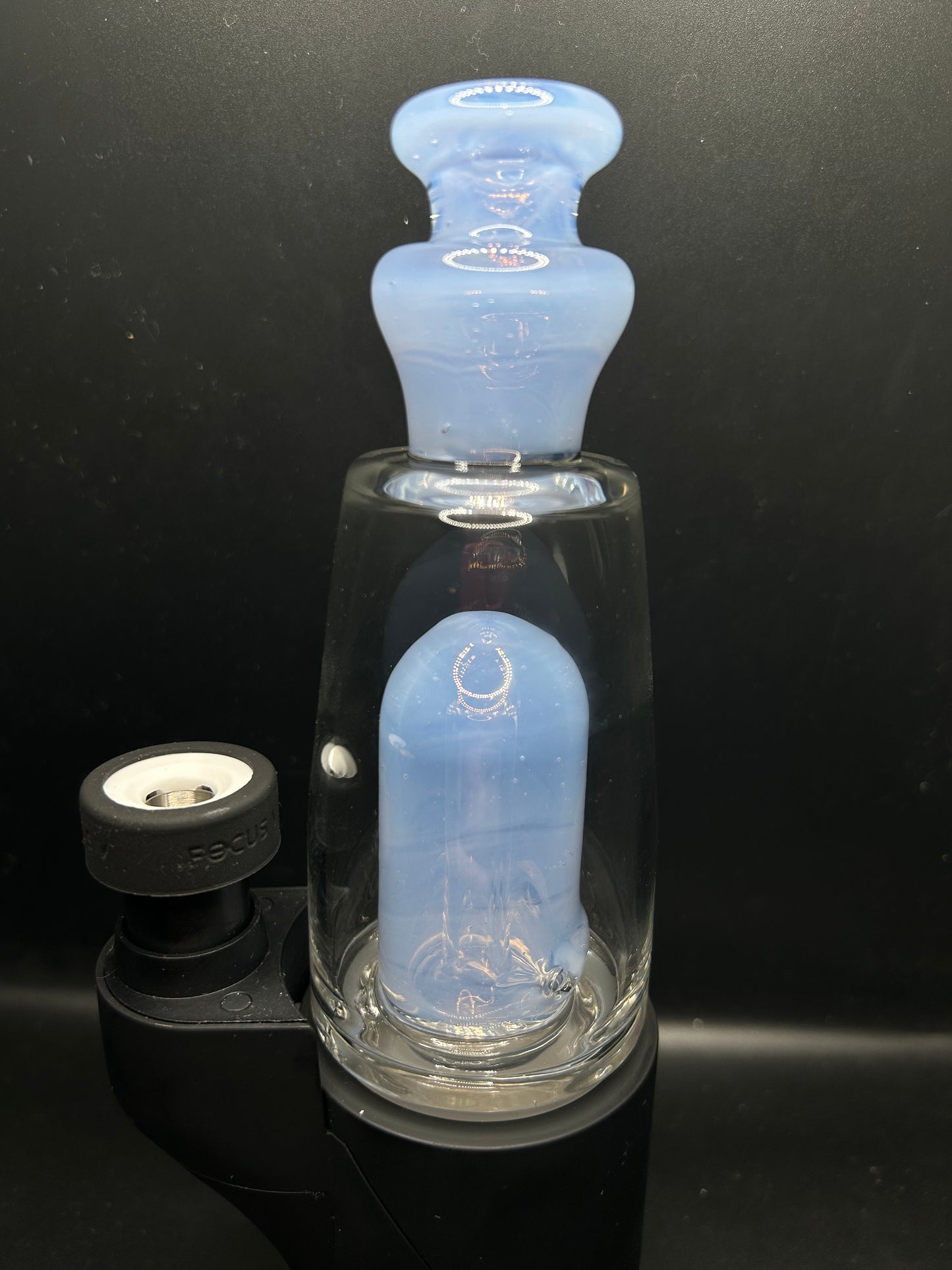 RandohmGlass Carta 3hole perc (Baby Blue Cheese)