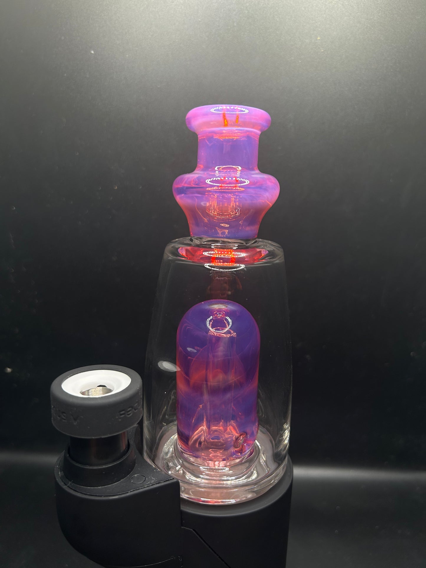 RandohmGlass Carta 3 Hole Perc (Telemagenta)