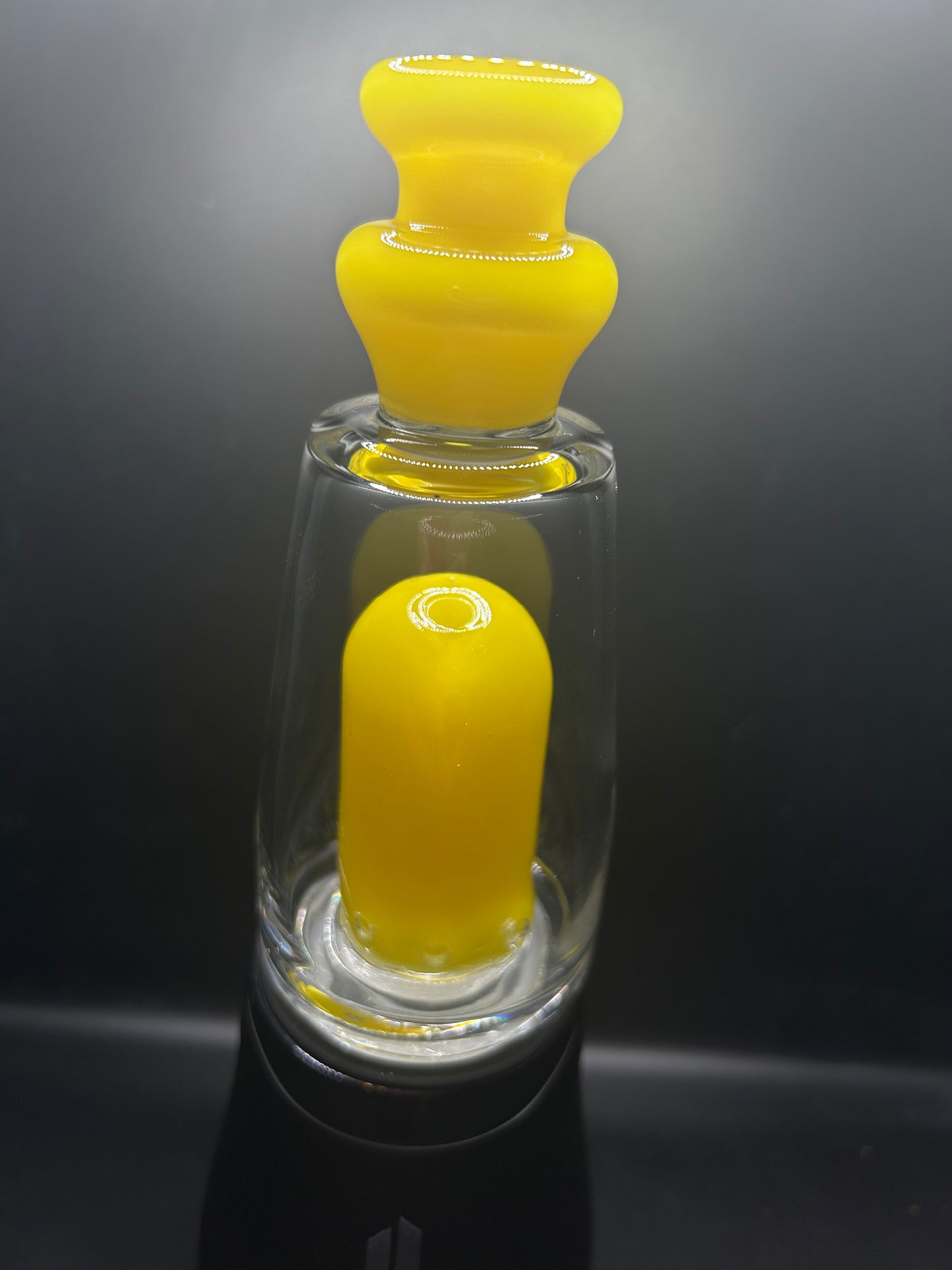 RandohmGlass Puffco 3Hole Perc (Acid Yellow Crayon)