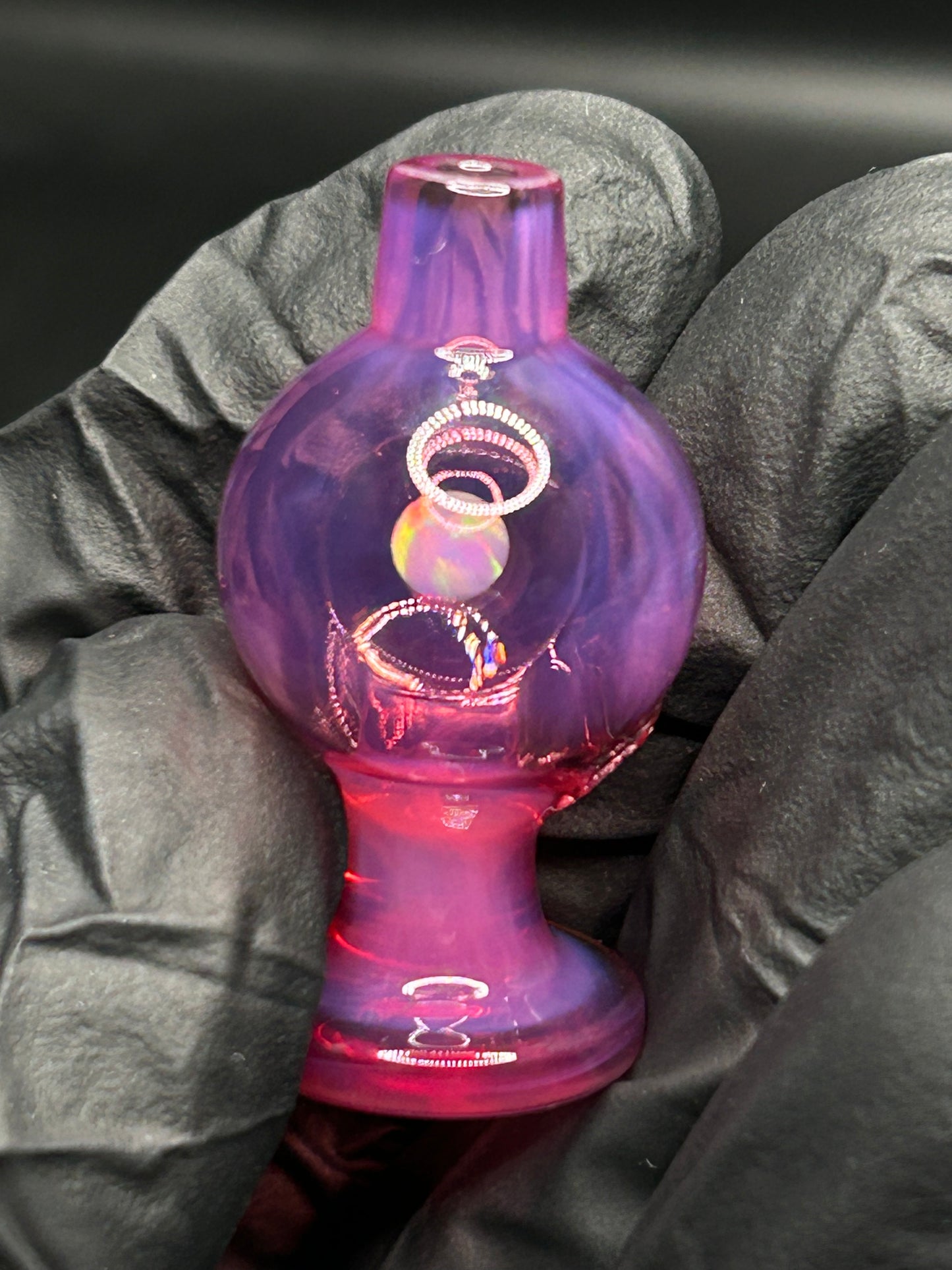 SoupGlass Telemagenta ball caps carta/puffco