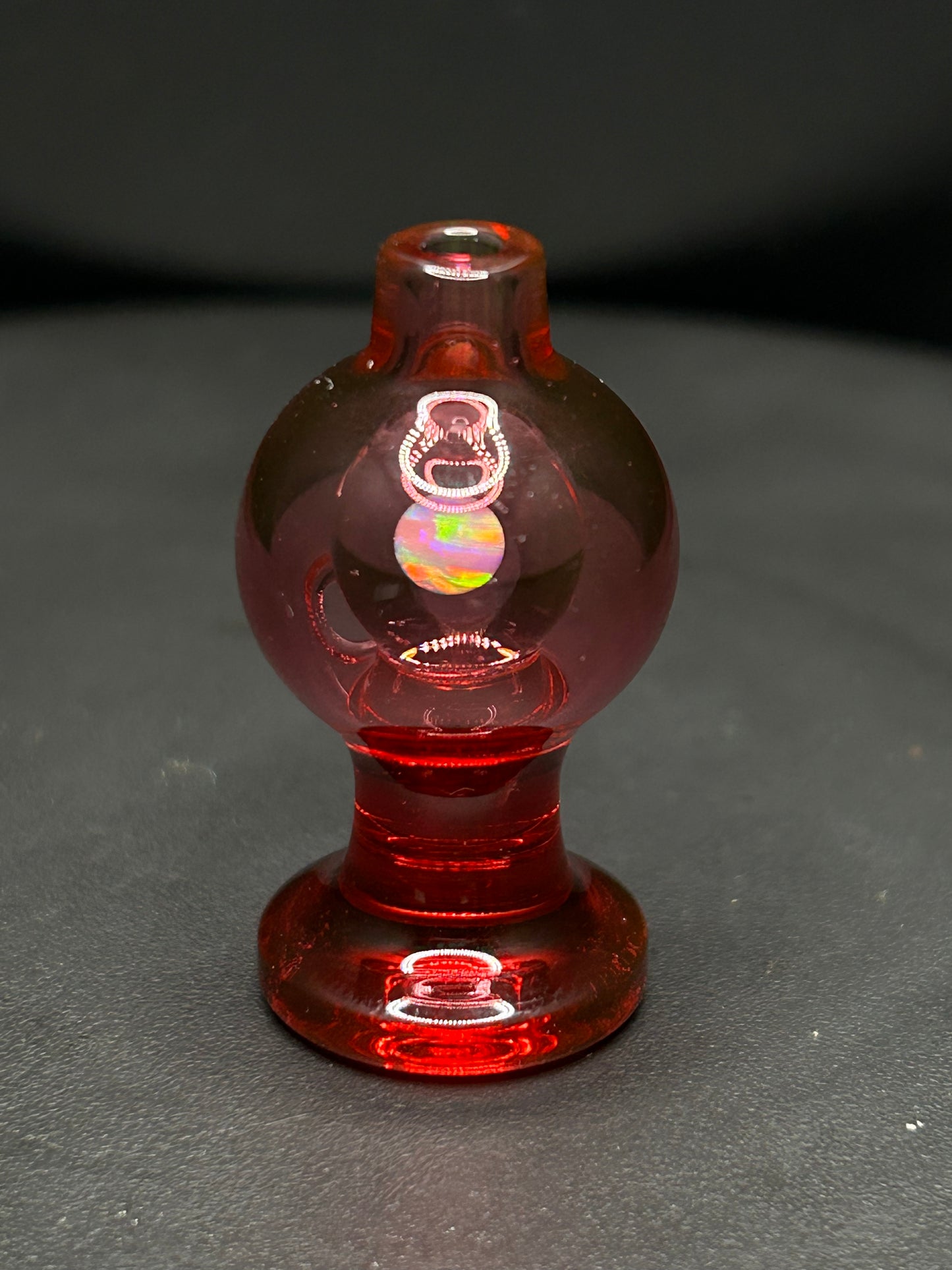 Soupglass Gold Ruby Carta/Puffco ball caps