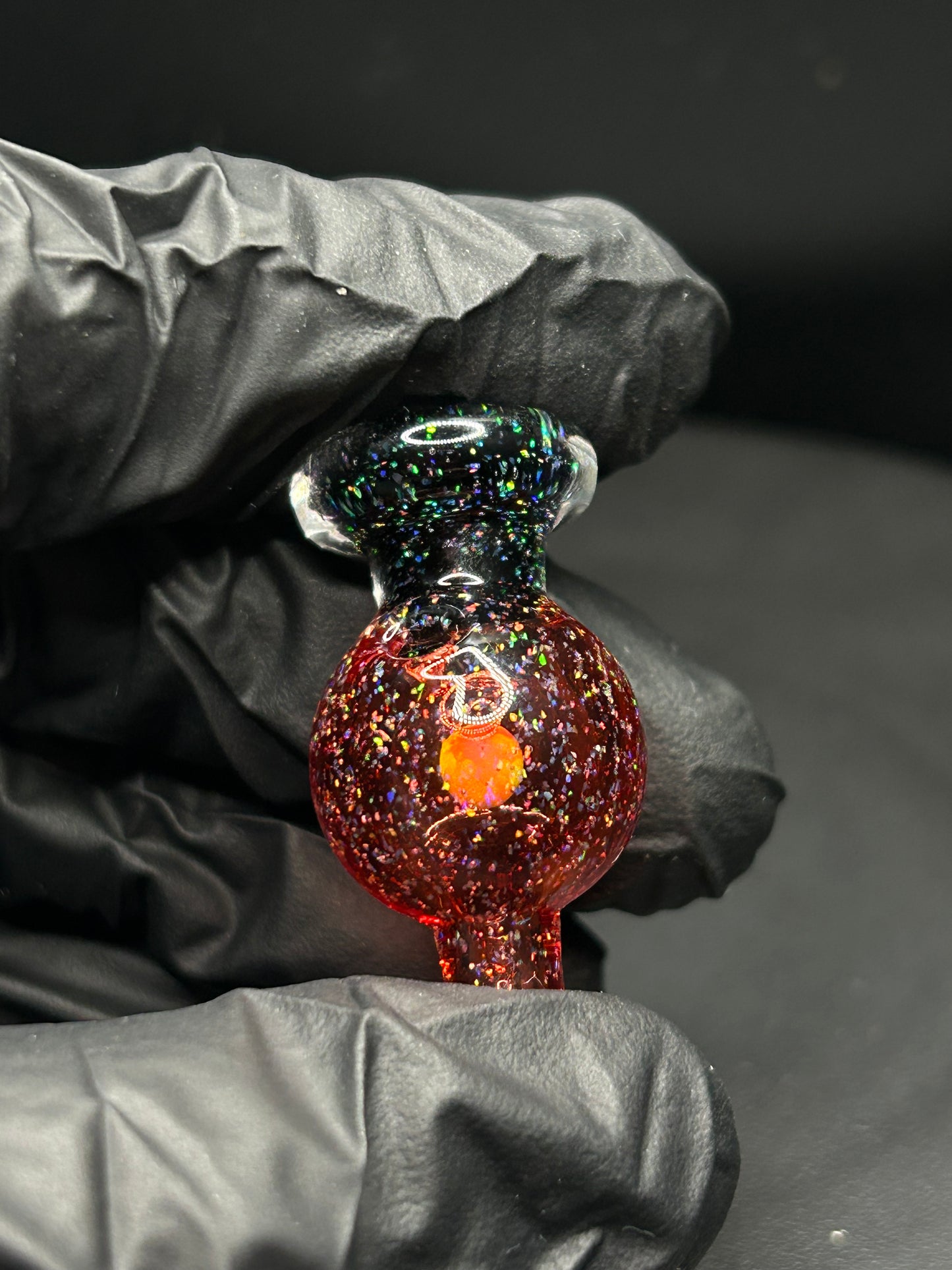 Soupglass Crushed Red Opal Carta/Puffco