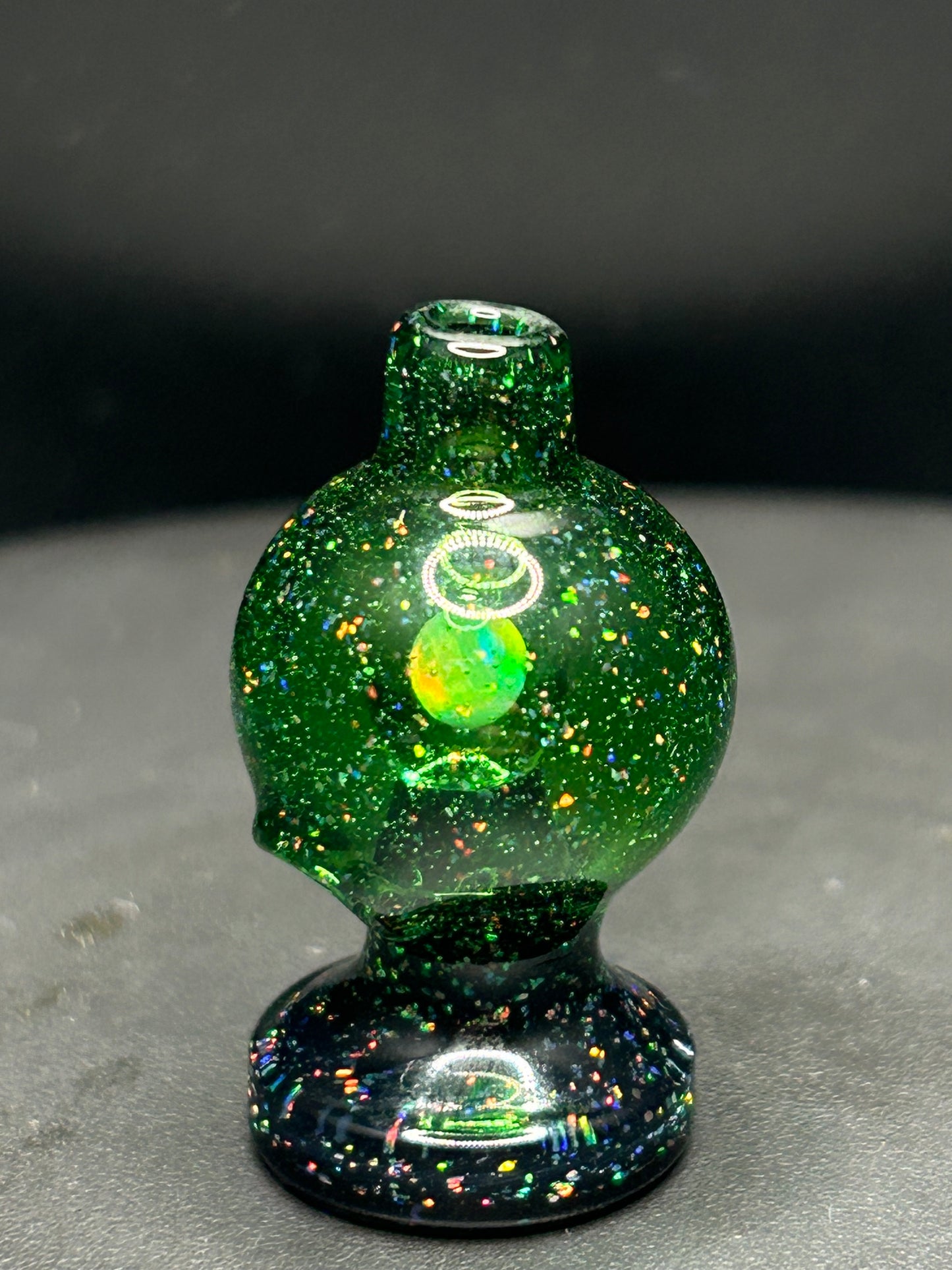 Soupglass Crushed Opal Green Carta/Puffco ball cap