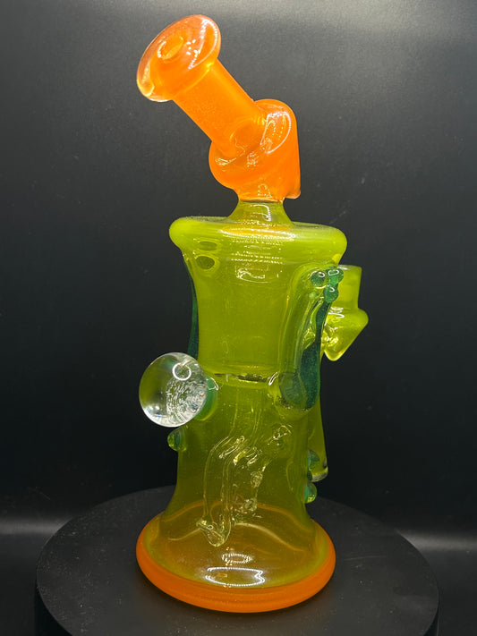 DjinnGlass Lime Drop and Tangie Gillcycler