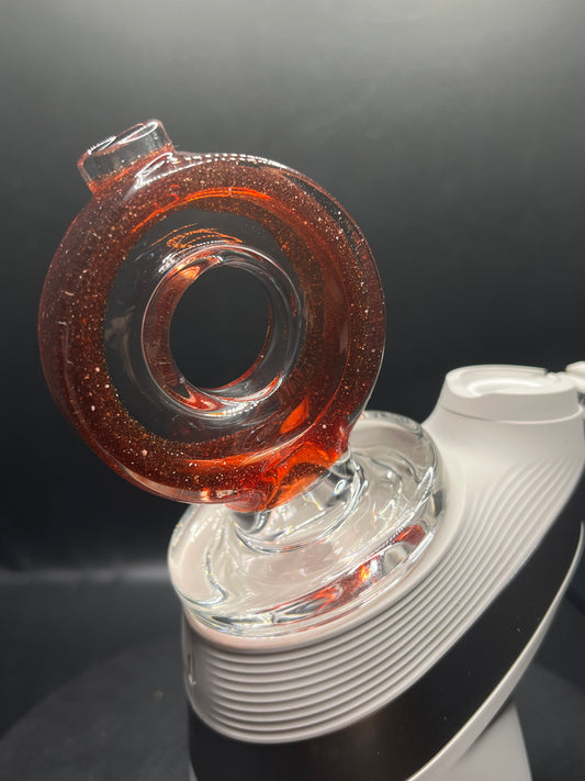 Randhom Glass Red Blizzard Puffco Dry Top