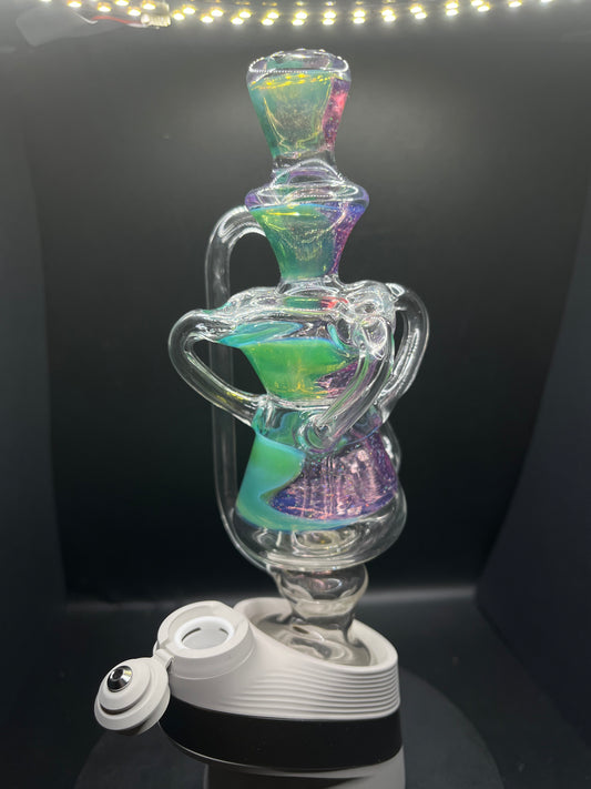 KosherGlass Quad Recycler Royal Jelly Cropal x Aquamania