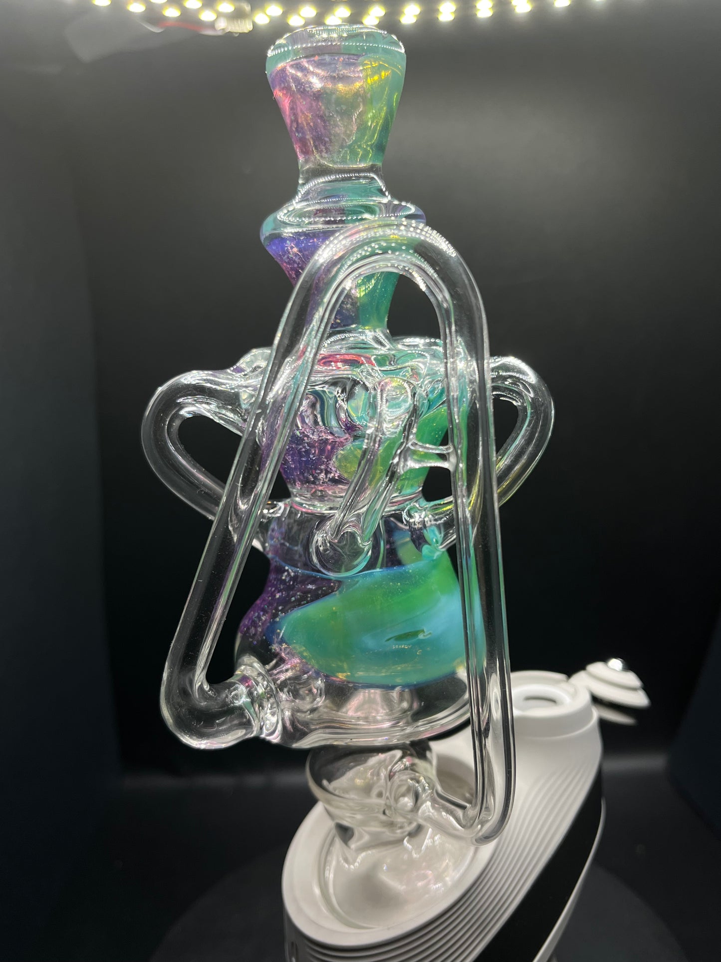 KosherGlass Quad Recycler Royal Jelly Cropal x Aquamania