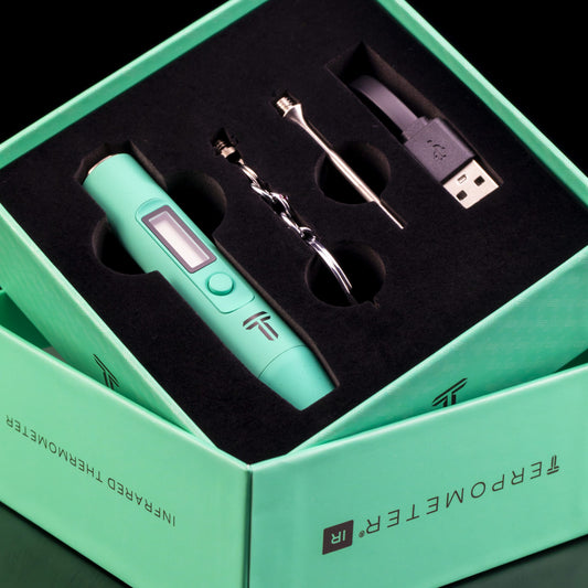 Limited edition teal terpometer