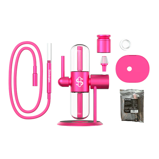 STÜNDENGLASS KOMPACT GRAVITY INFUSER - PINK