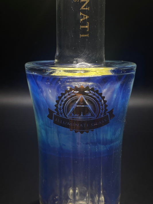 Illuminati Glass Puffco Top Silver fumed