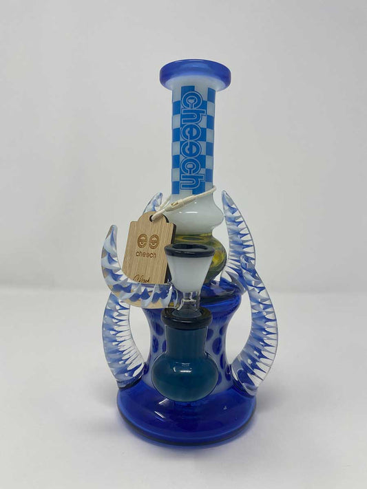 Cheech Blue Devil Horned Flower/Rig