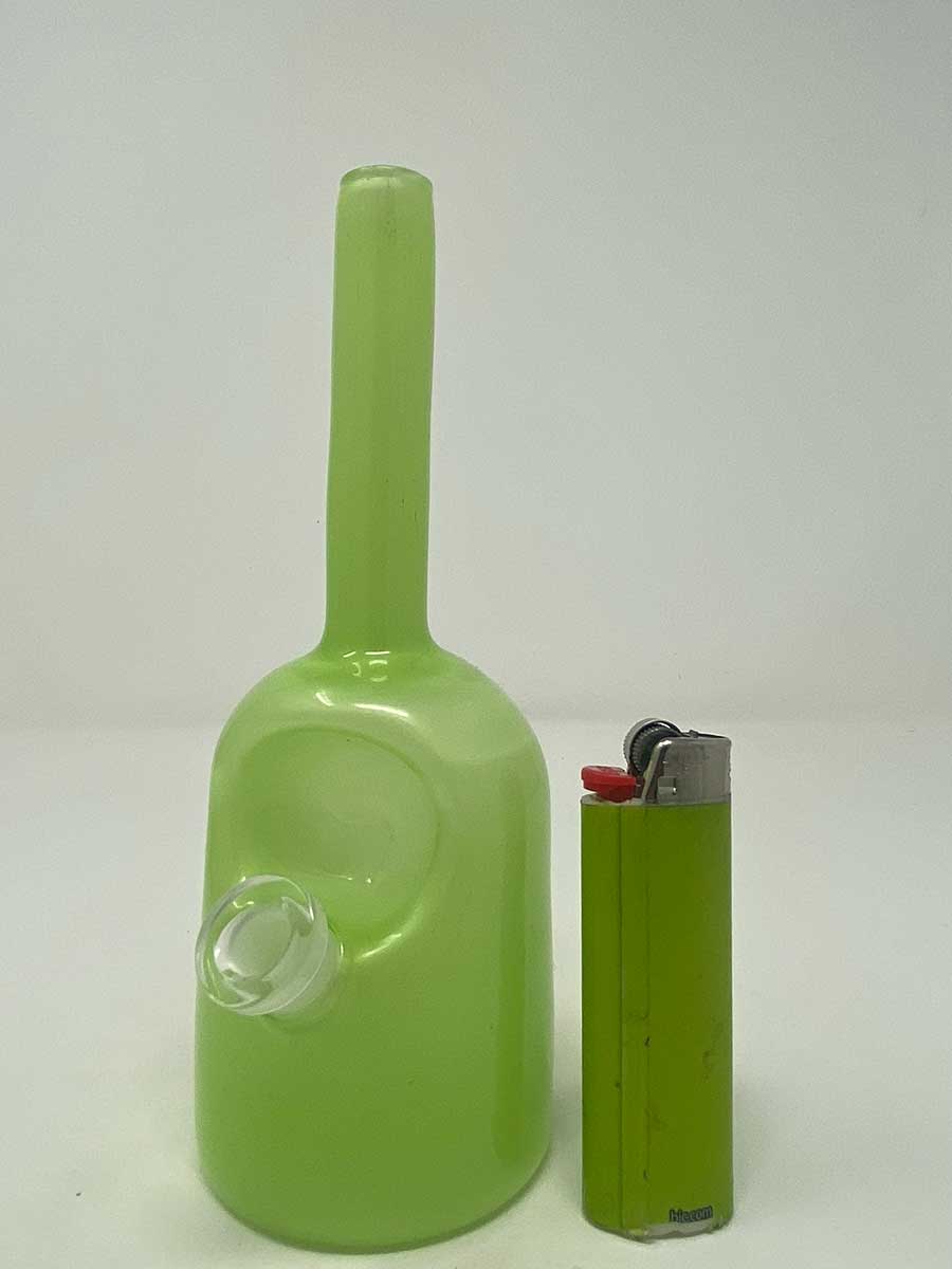 Saki Bottle Rigs made by CostaGlass – Diamond Glass LLC
