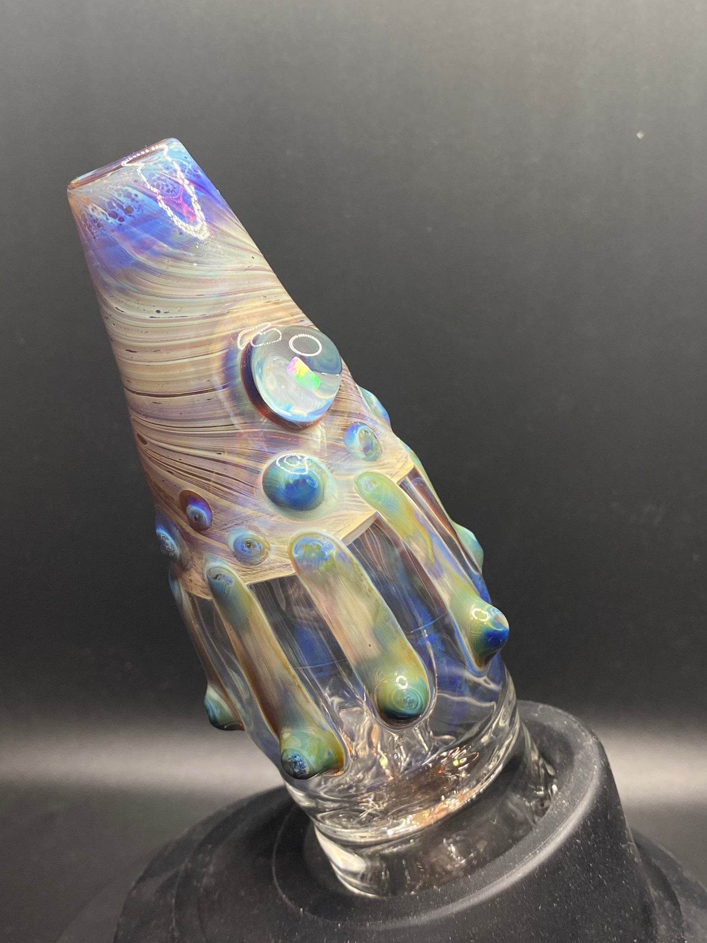 MindBlowing Glass Beautiful Swirl With Opal for Puffco