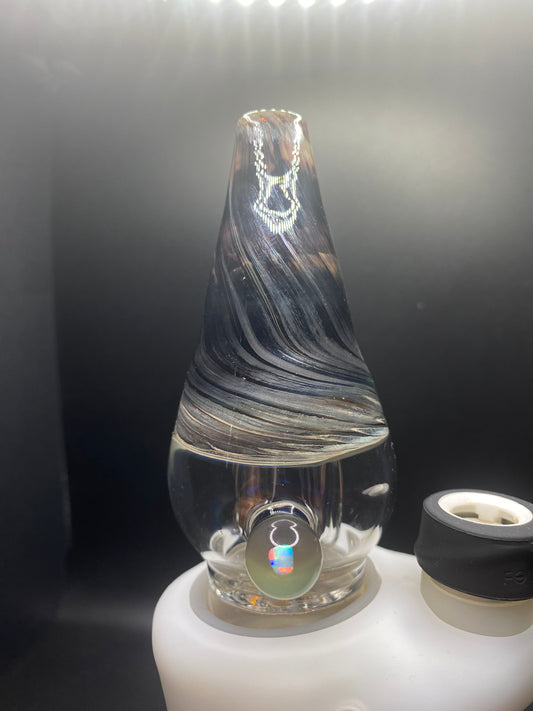 MindBlowing Glass Swirled Top Carta With Opal