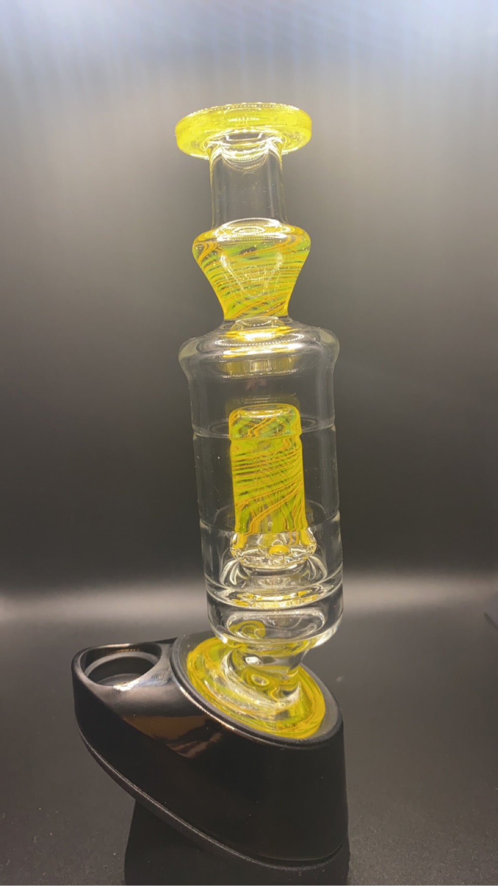 1 KosherGlass 6 hole Chugger (Home Made Lemon Drop x nova x yellow)