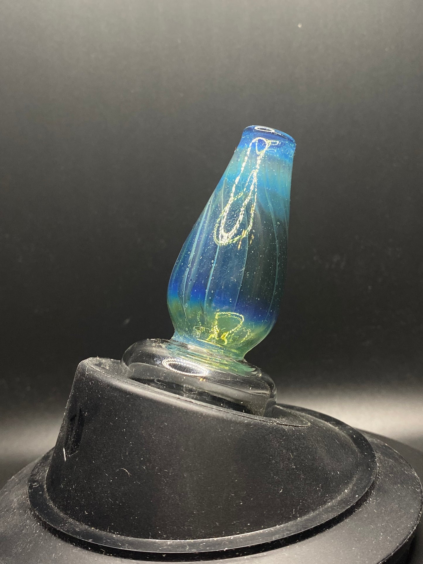 MindBlowing Glass Dry Top Blue Swirl Puffco