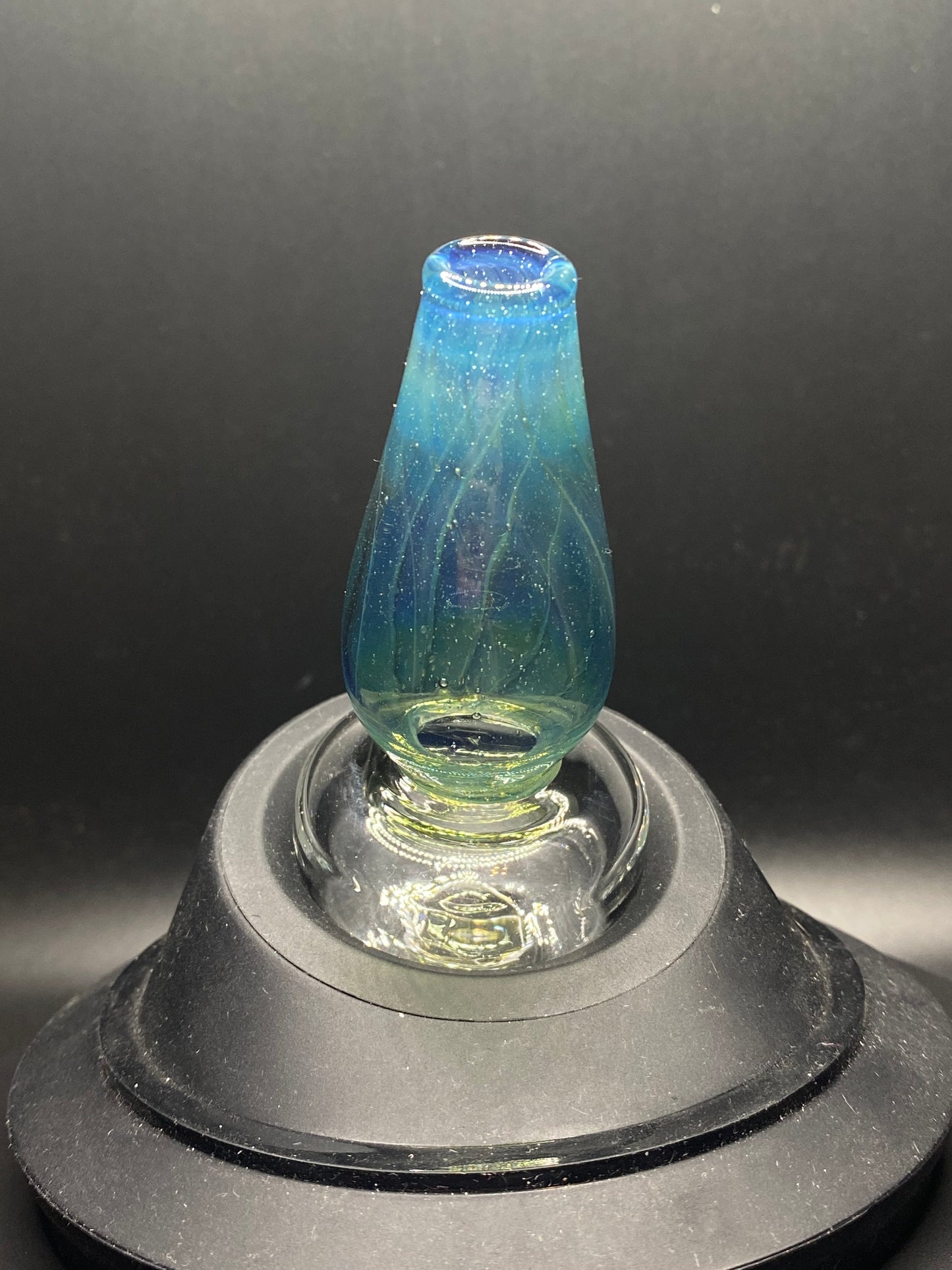 MindBlowing Glass Dry Top Blue Swirl Puffco