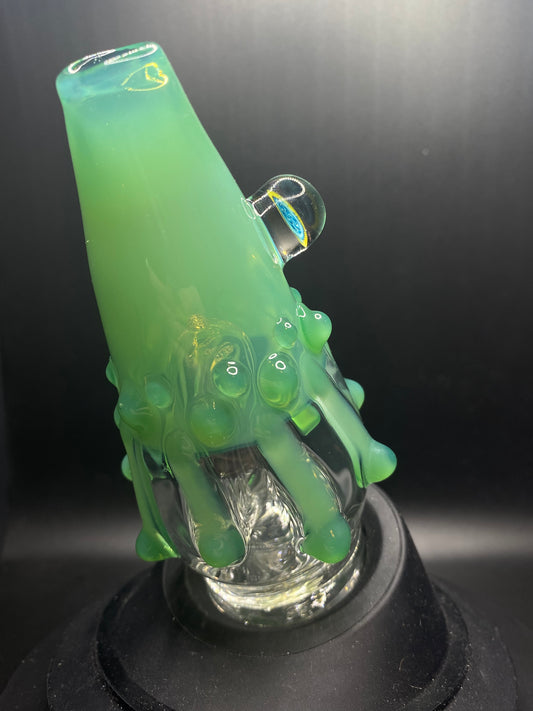 MindBlowing Glass Puffco Green Drip With Millie