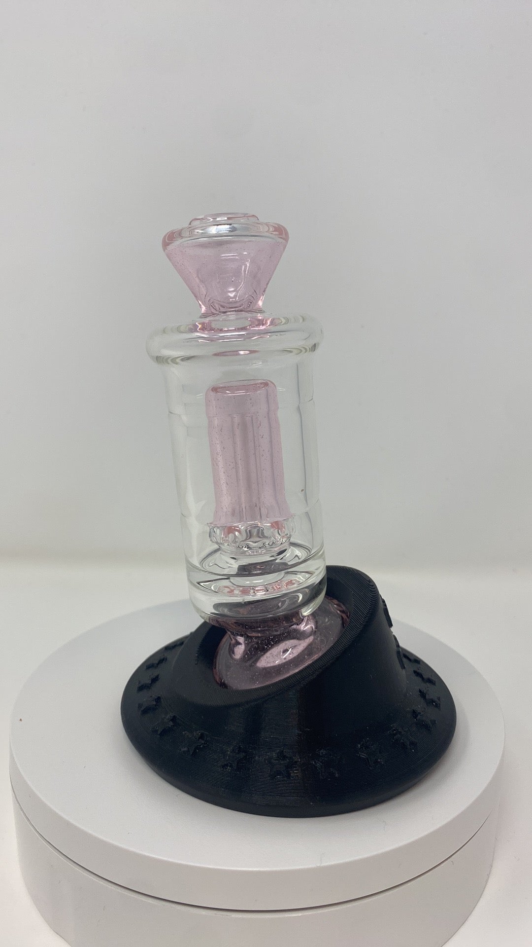 1 KosherGlass 6 hole perc Chugger (Laffy Tubes Dahlia) (Puffco)