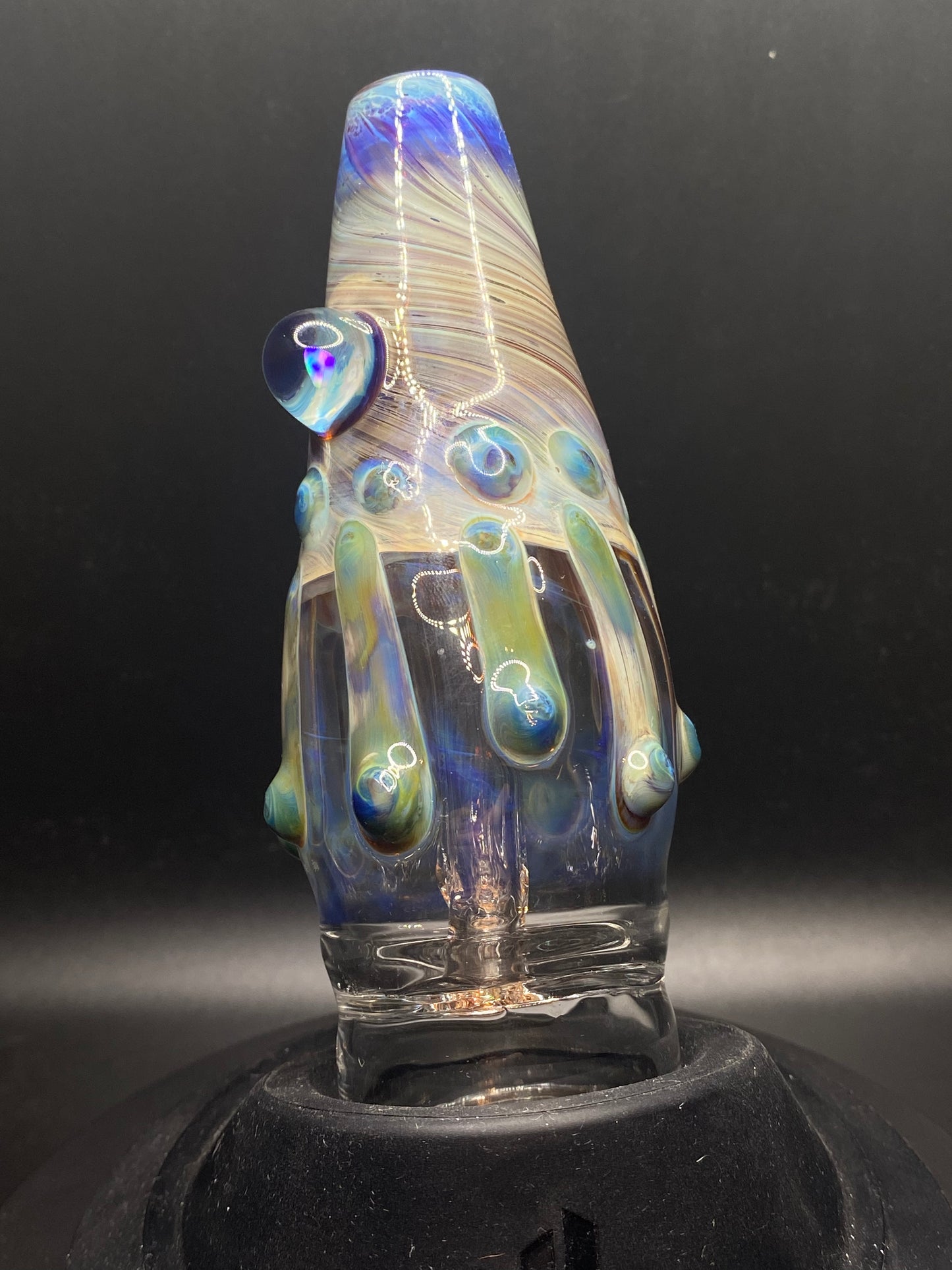 MindBlowing Glass Beautiful Swirl With Opal for Puffco