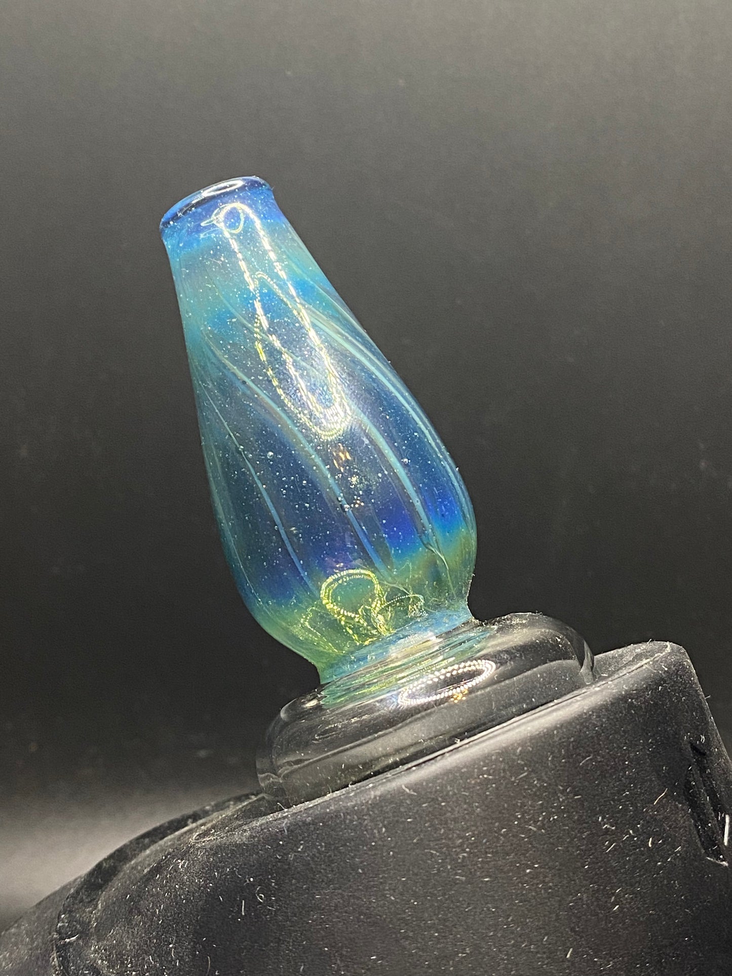 MindBlowing Glass Dry Top Blue Swirl Puffco