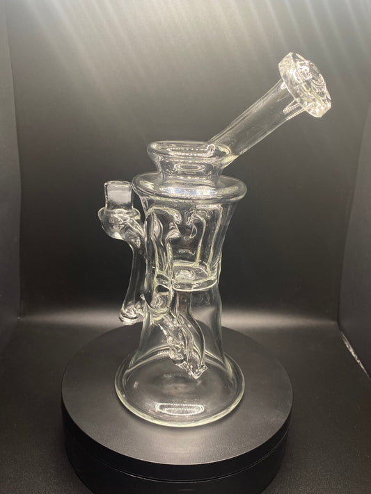 DjinnGlass Dual Uptake Gillcycler (Faceted)