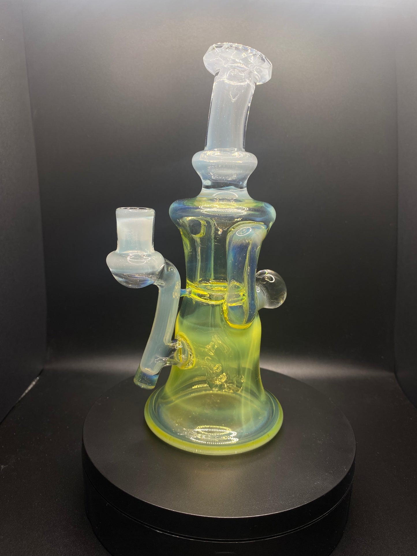 DjinnGlass Dual Uptake Gillcycler (Faceted)